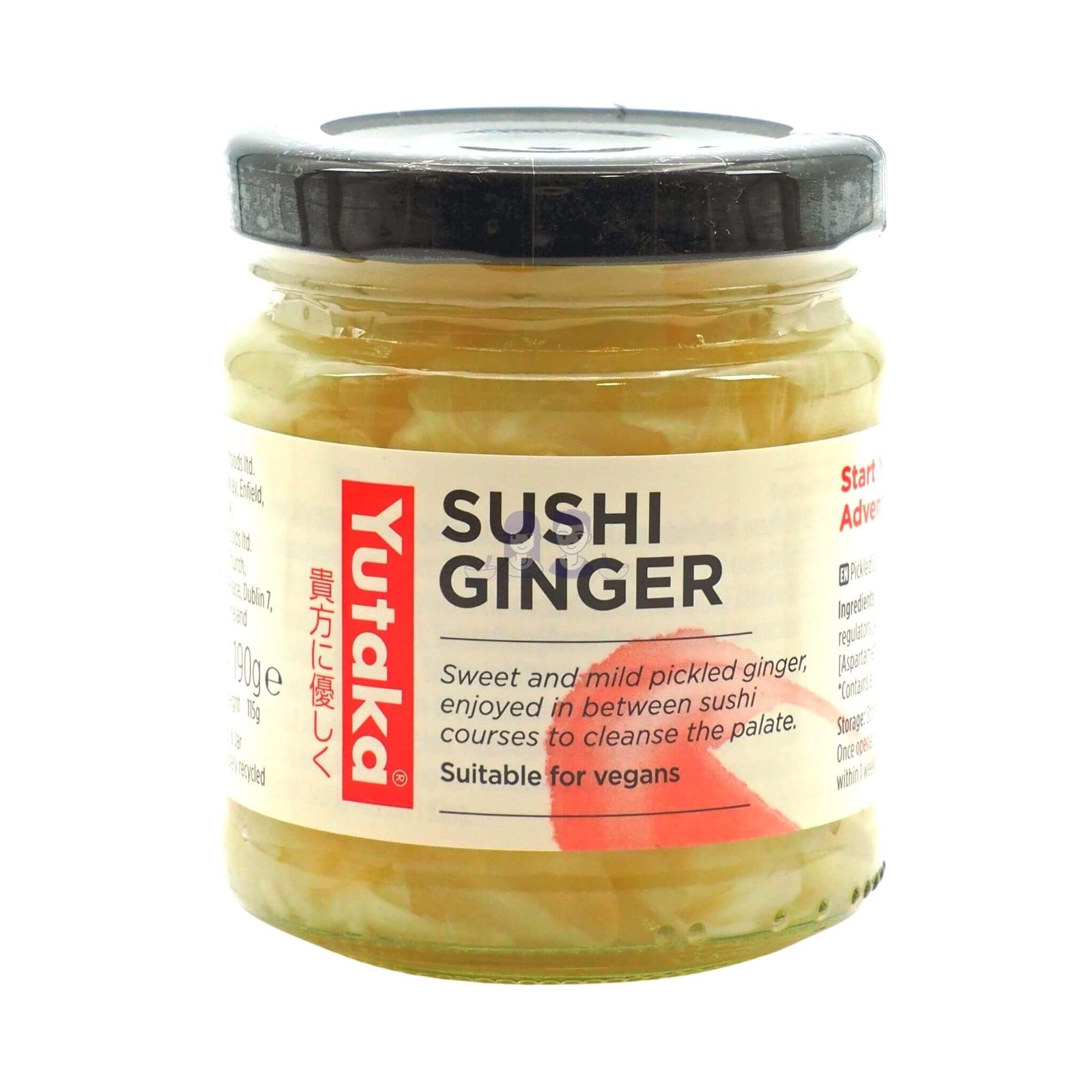 Yutaka Sliced Sushi Ginger 190g