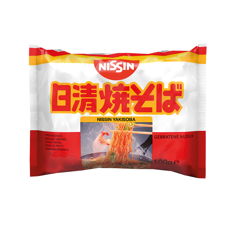 Nissin Yakisoba Wok Style Instant Noodles 100g