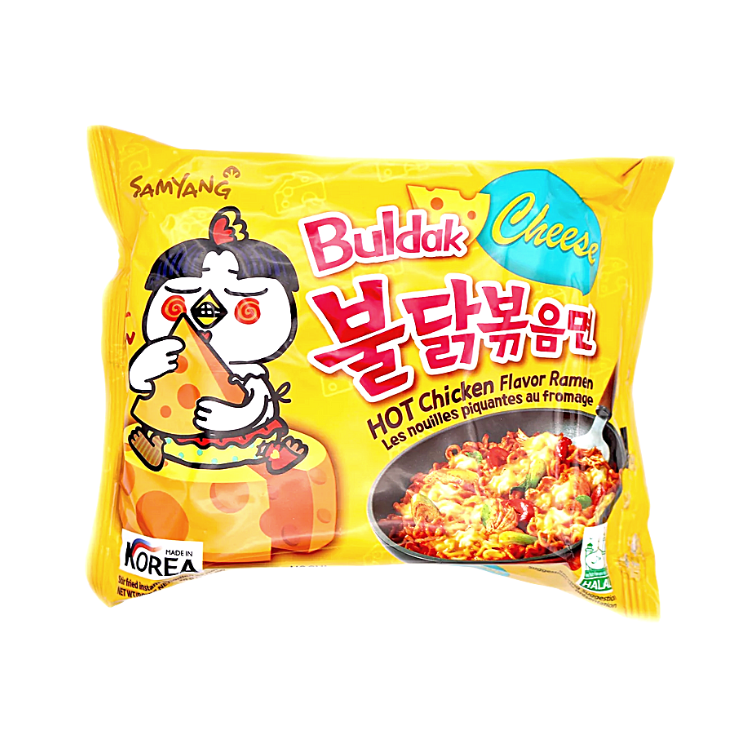Samyang Buldak Cheese Hot Chicken Flavour Ramen 140g